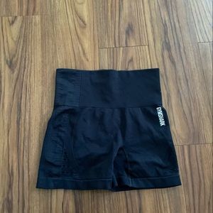 Gymshark bike shorts spandex size small, mesh design on the sides NEVER WORN
